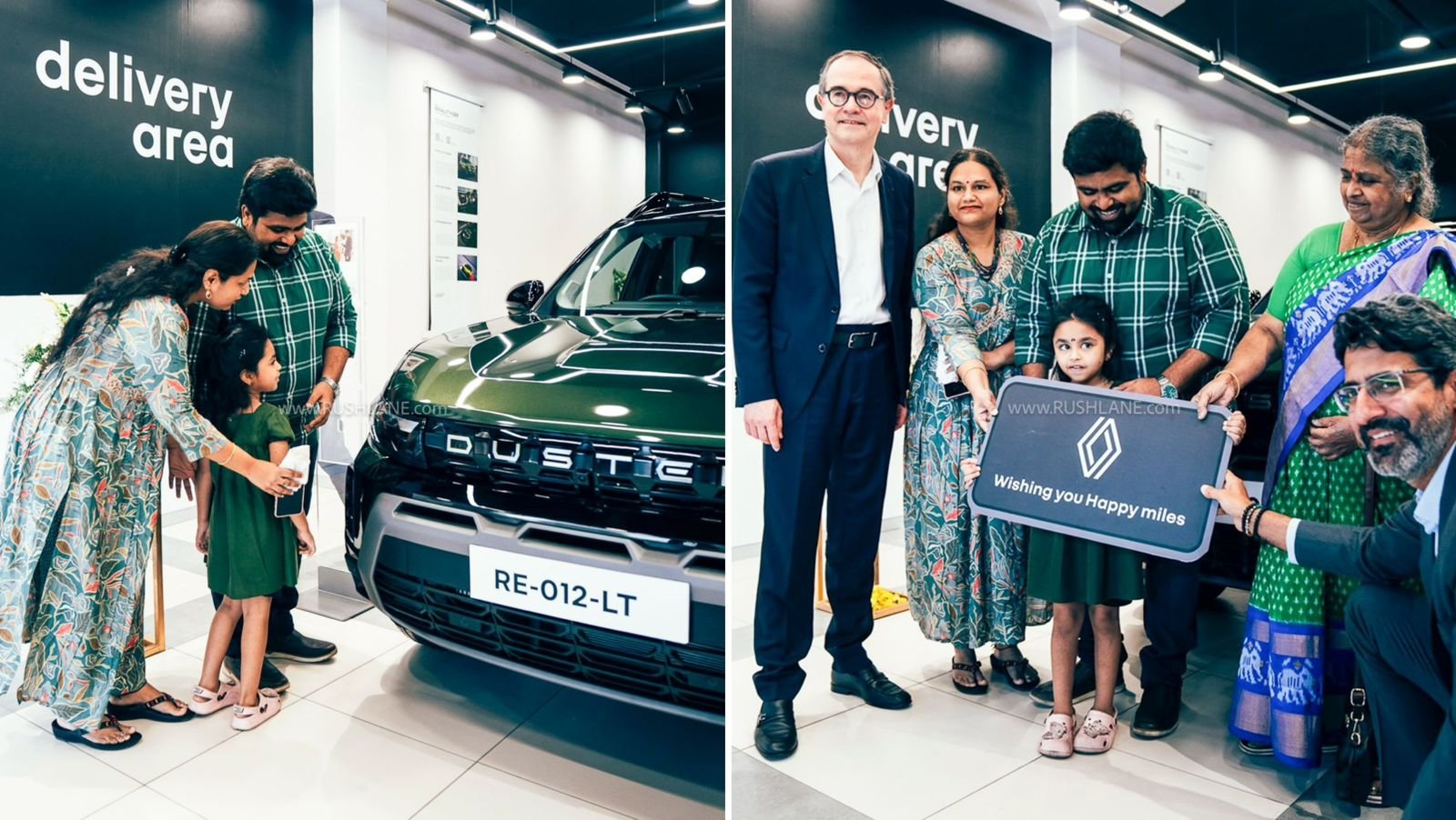 First Renault Duster keys handed over by Global CEO to Dr. Arthanari M in Chennai