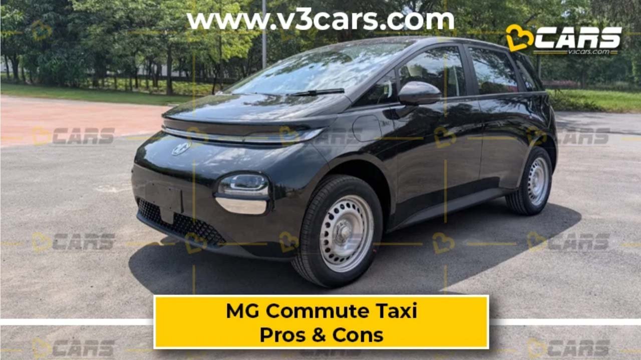 MG Windsor Taxi version named MG Commute