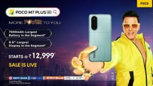 Poco M7 Plus 5G: A great phone with 7,000mAh battery and 144Hz display for less than ₹15,000