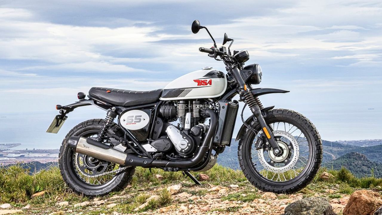 New BSA Scrambler 650
