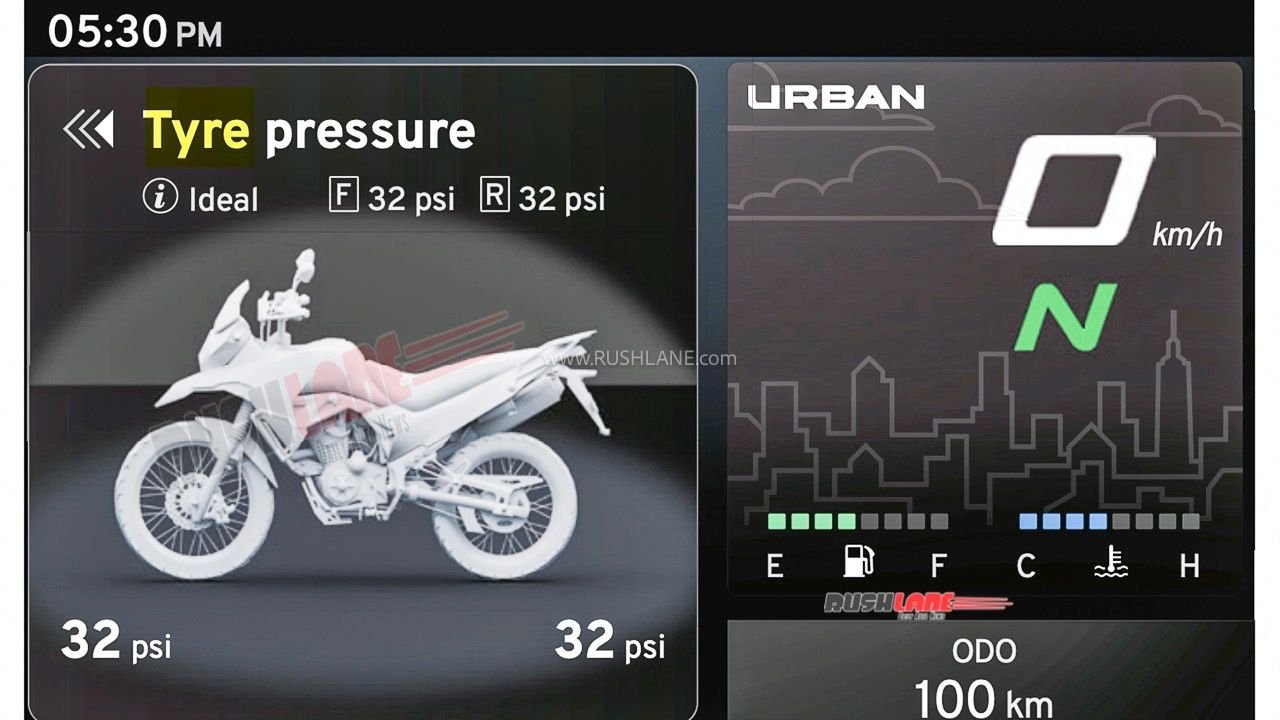 New TVS off-road bike