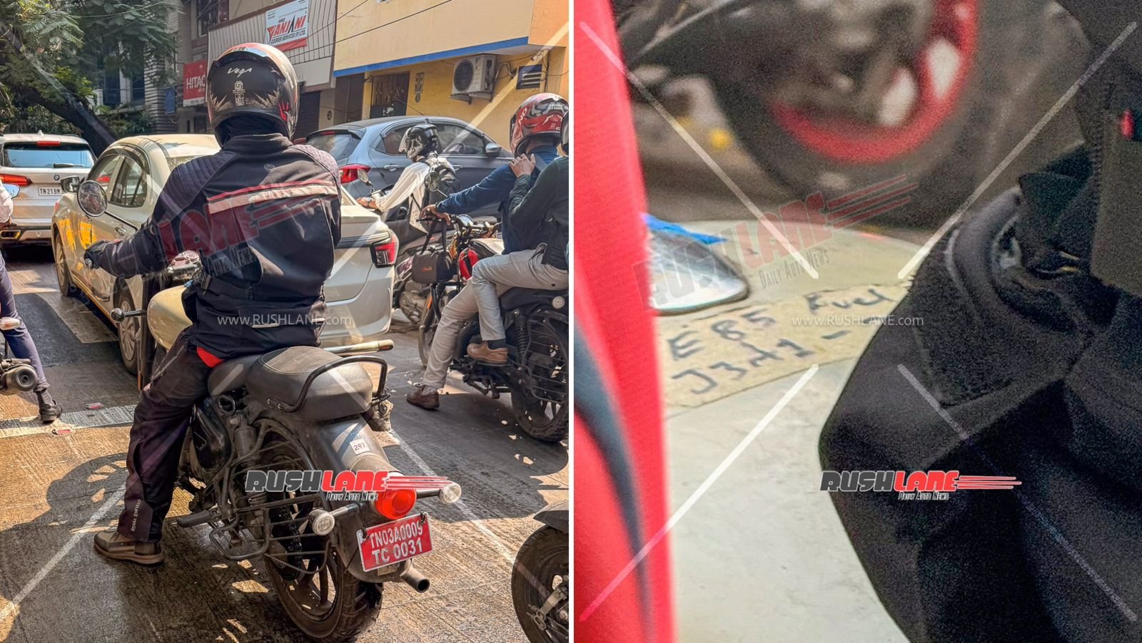 Royal Enfield Classic 350 Flex Fuel spied
