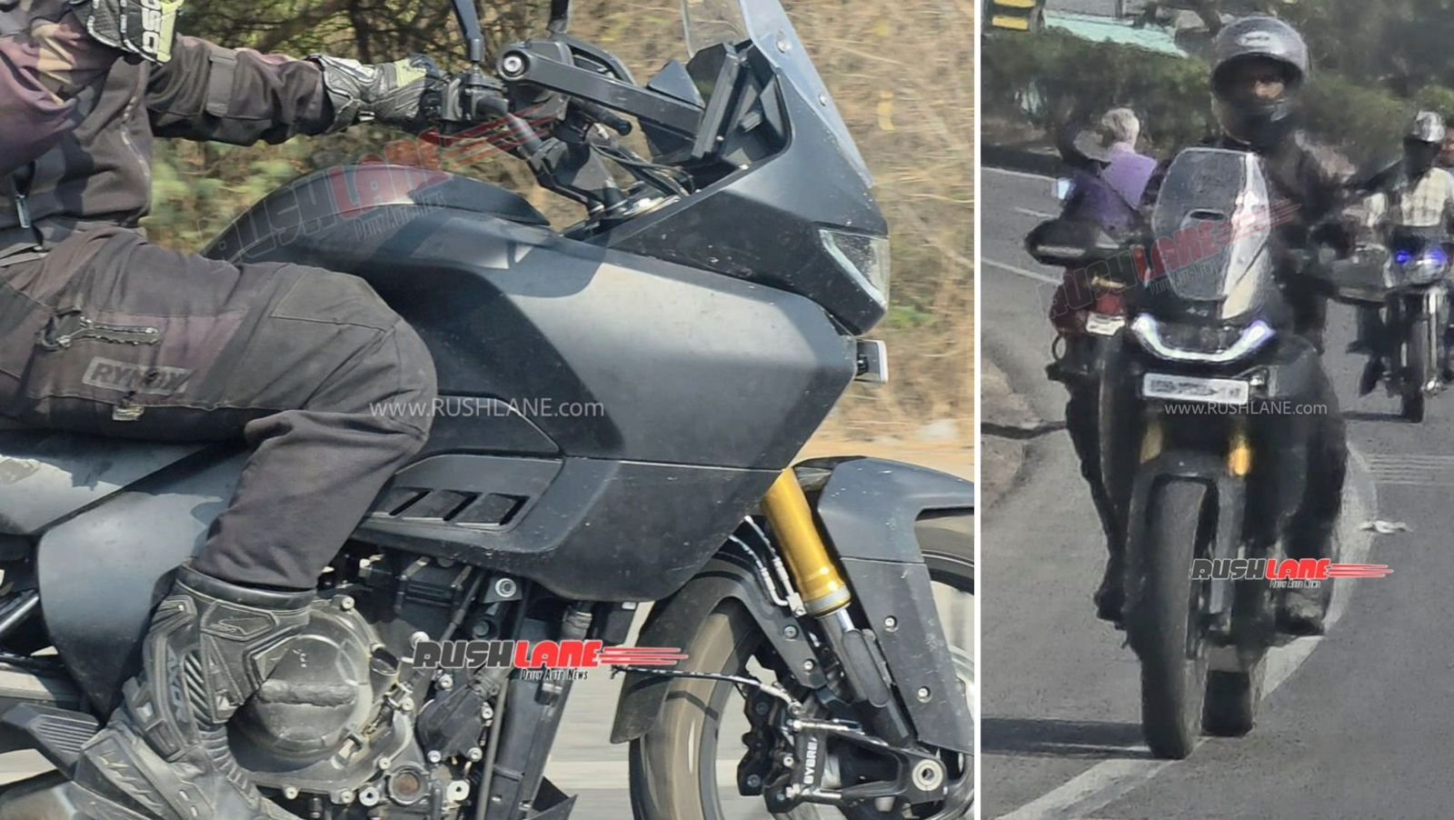 TVS Norton Atlas GT ADV spied
