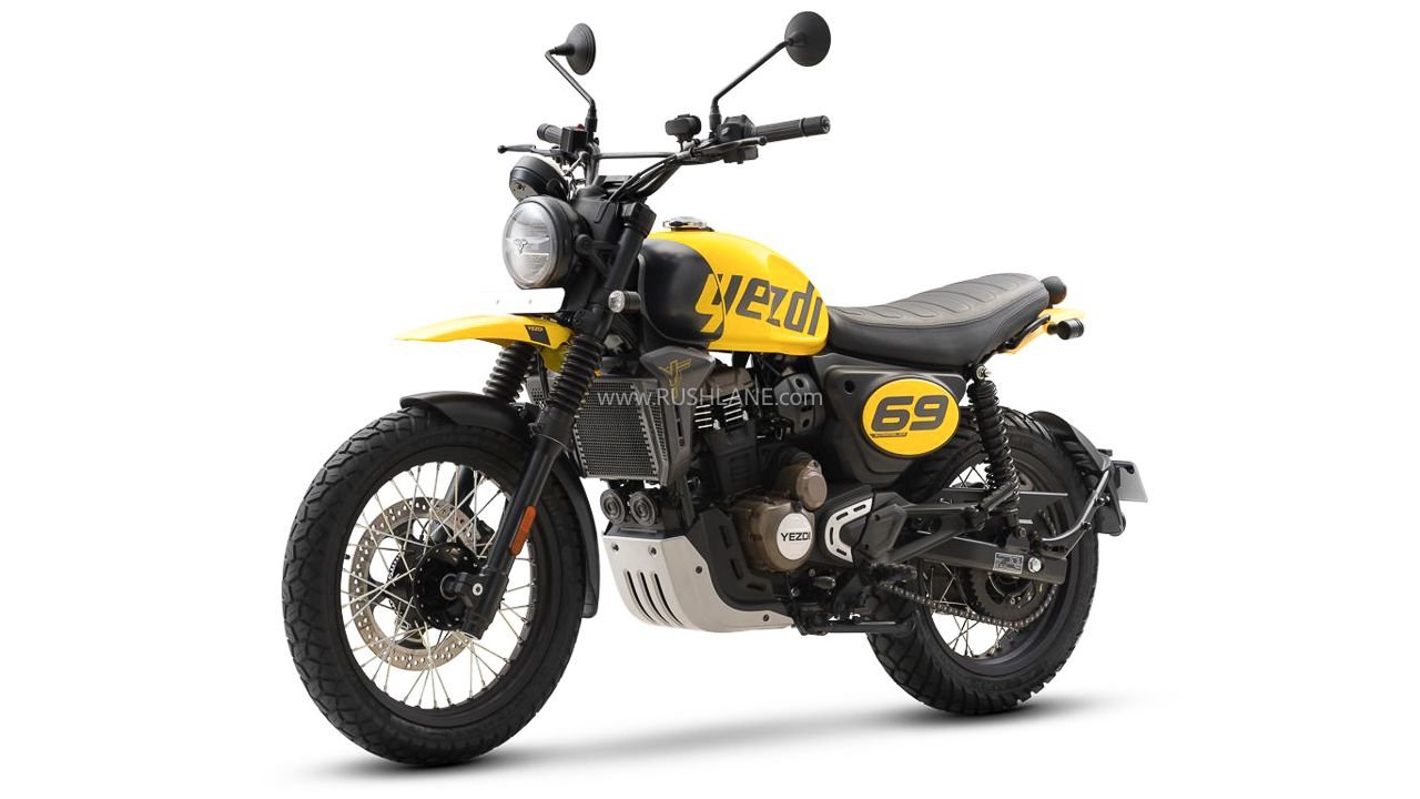New Yezdi Scrambler 350