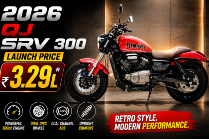 026 QJ SRV 300 launch price 3.29L