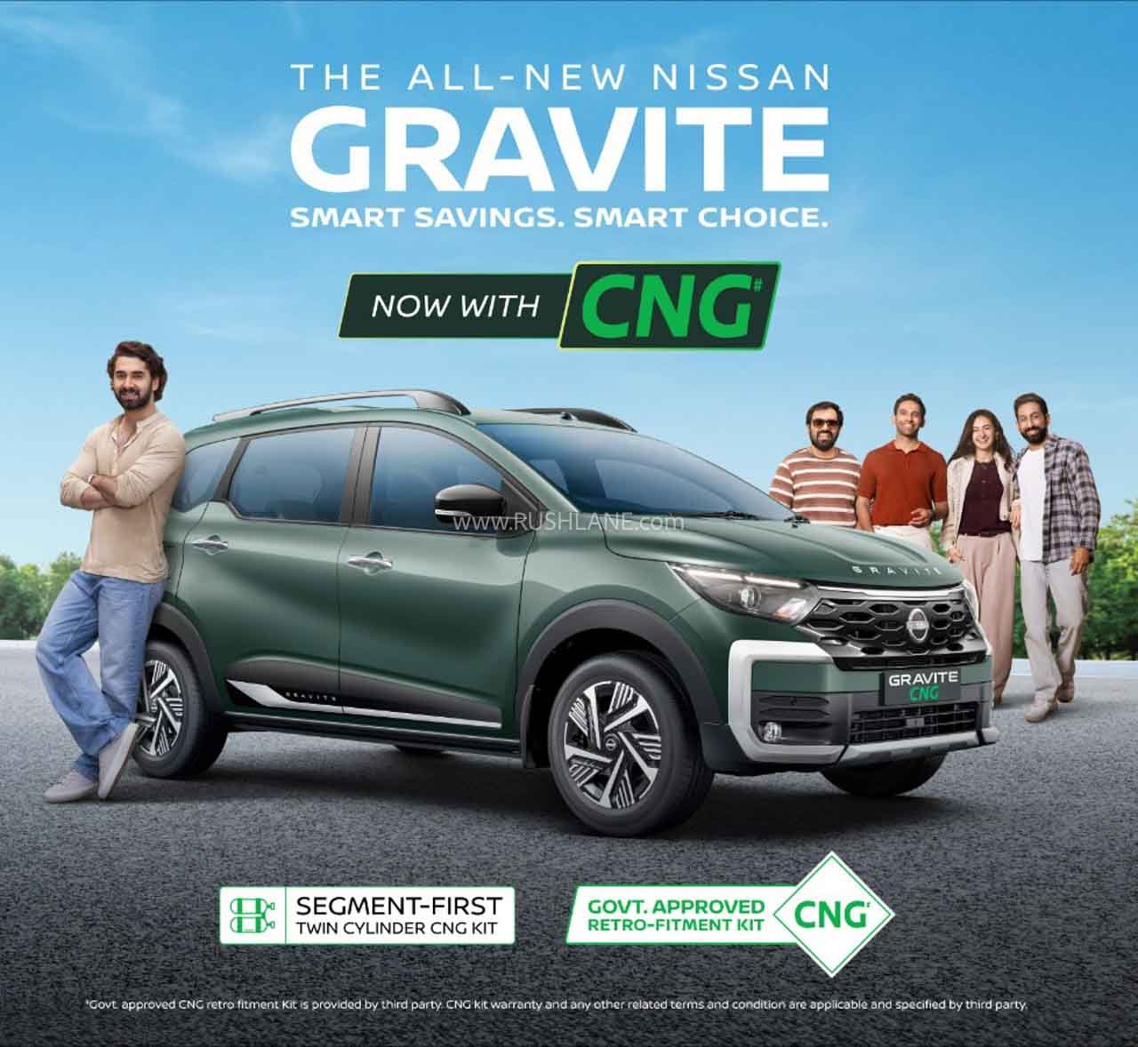 Nissan gravity cng kit launched