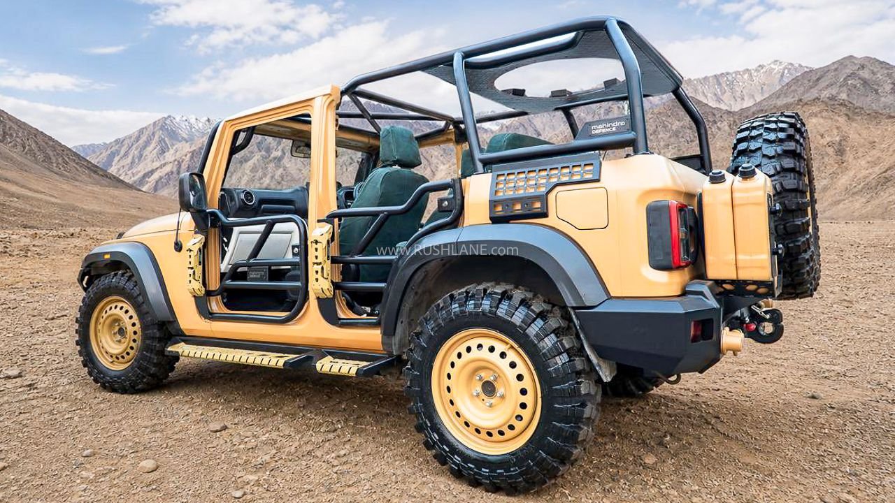 Mahindra Thar Rocks based ATV