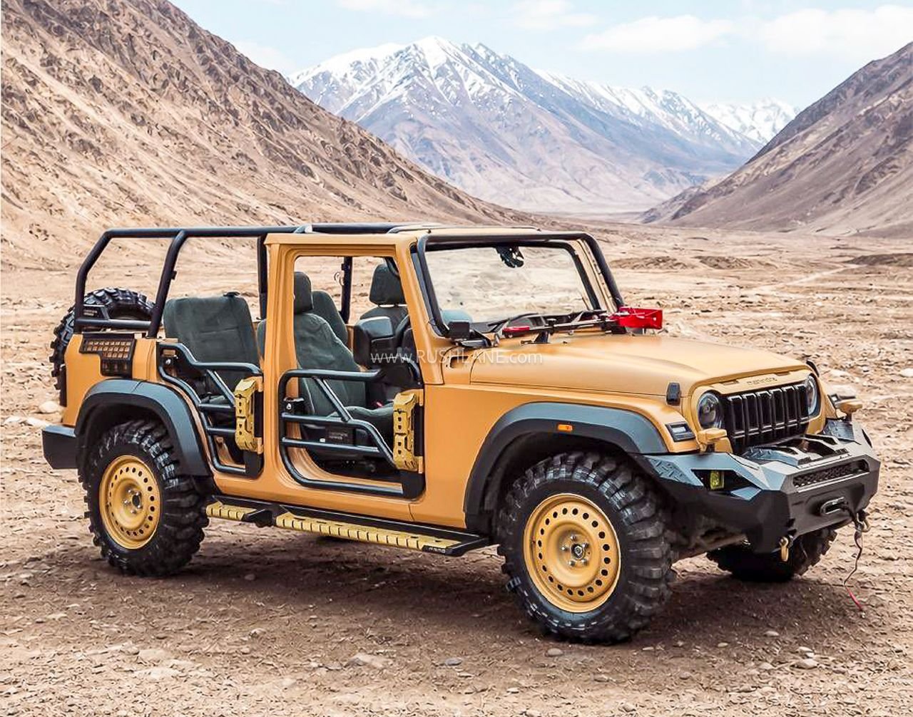 Mahindra Thar Rocks based ATV