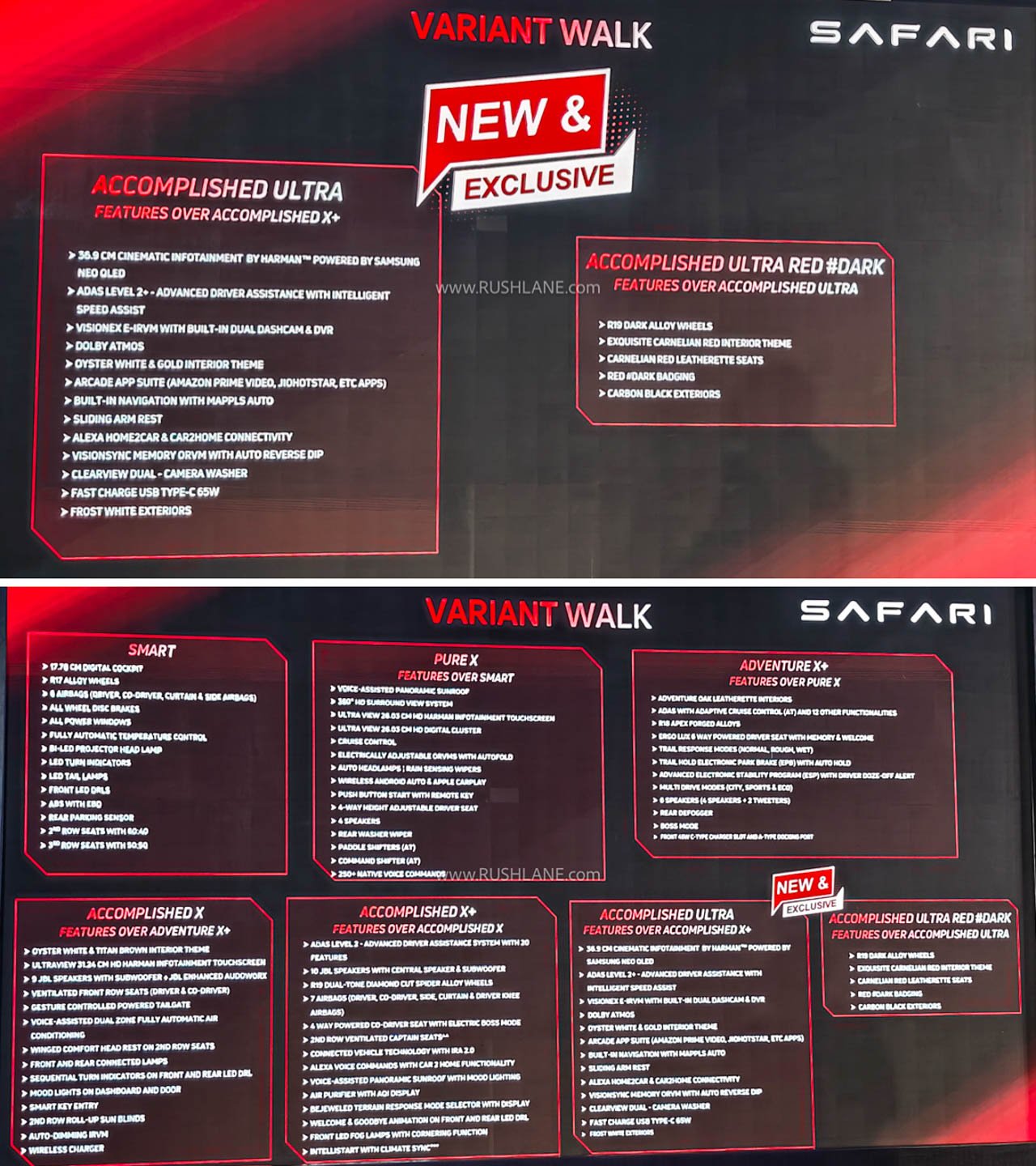 Tata Safari Full Ultra Trim