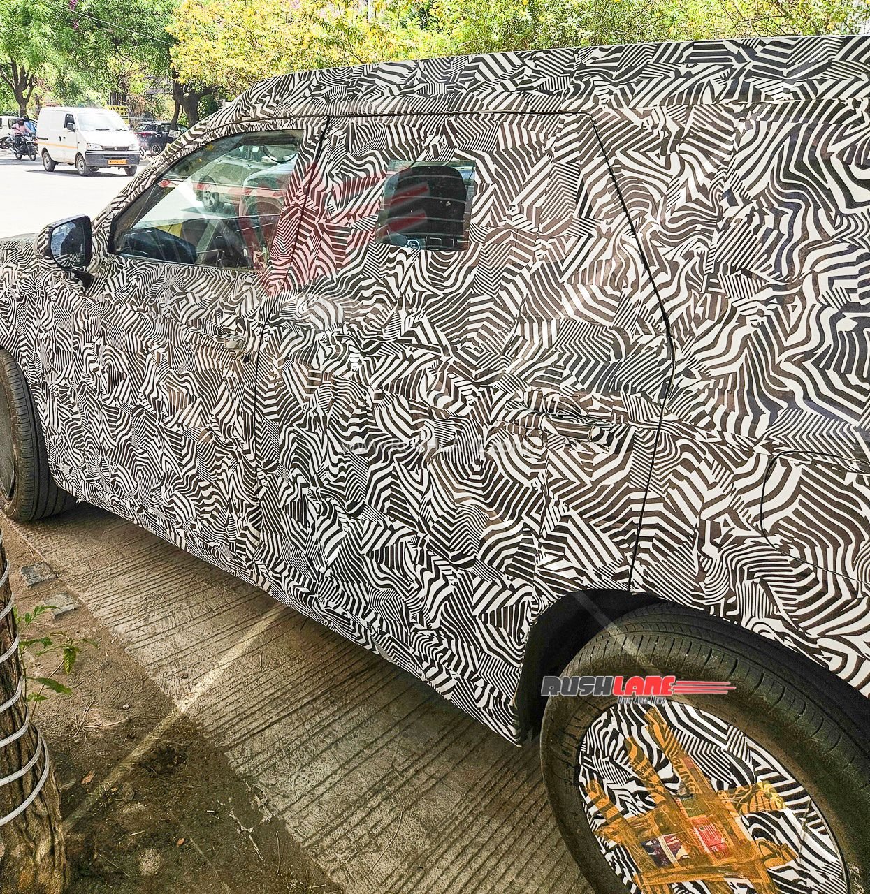 MG Starlight EV spied