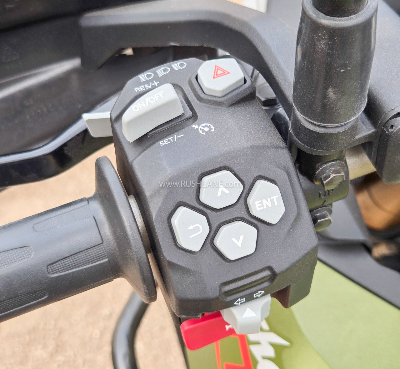 TVS Apache RTX 300 Cruise Control