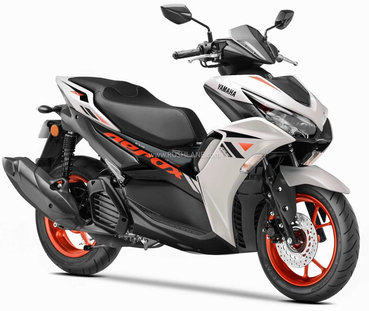 2025 Yamaha Aerox 155 Edition S – Ice Flu Vermillion
