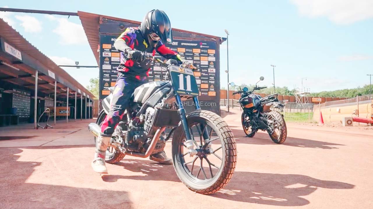 Royal Enfield Sherpa FT MK2 Debut