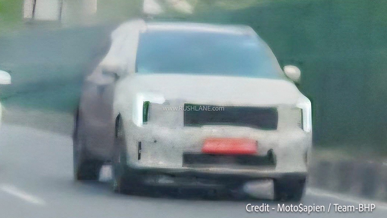 Kia Sorento spied testing in India