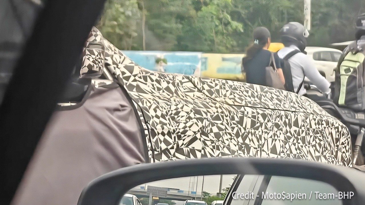 Sorento spied testing in India