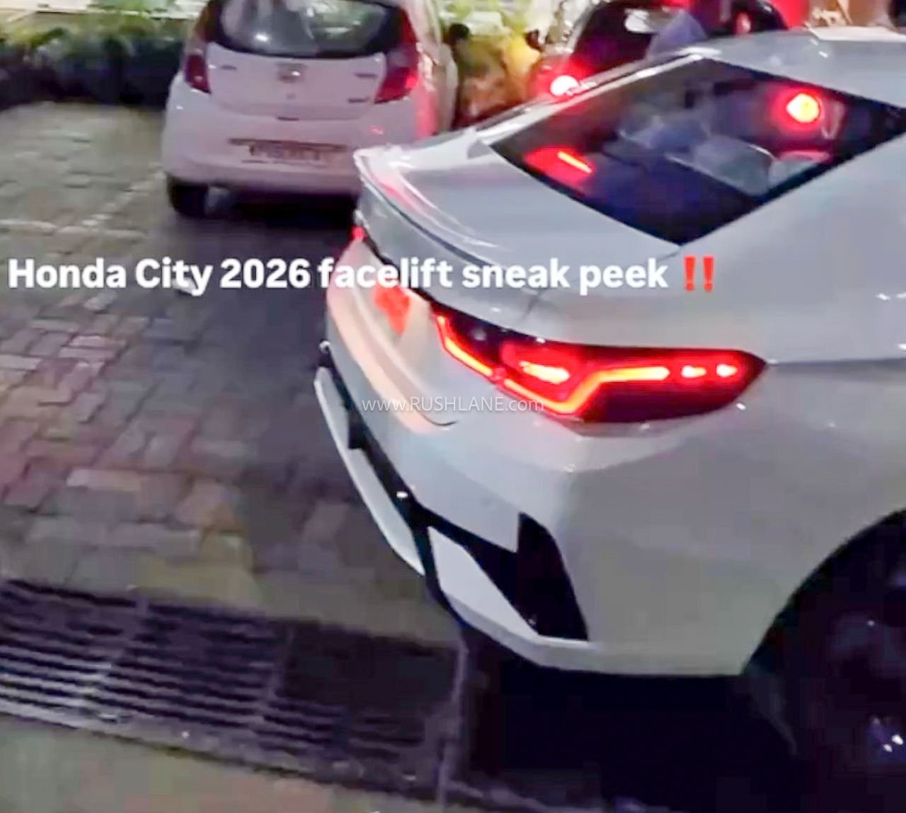 2026 Honda City facelift spied