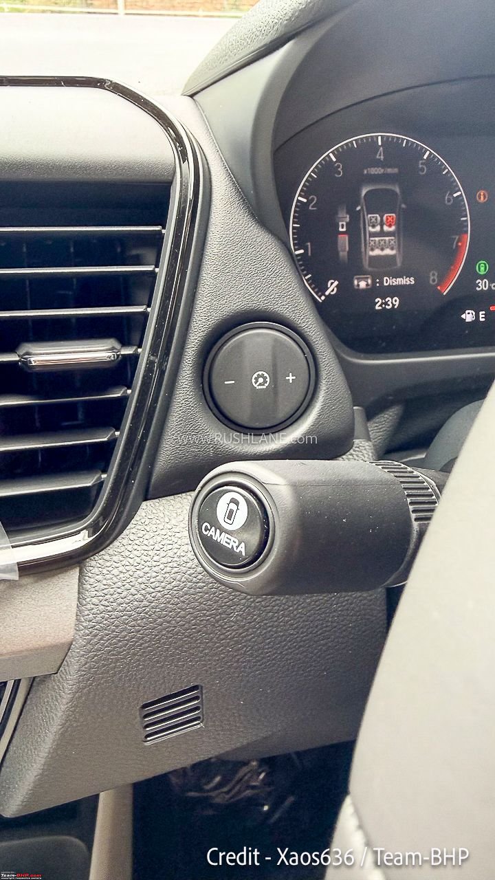 new honda city camera button