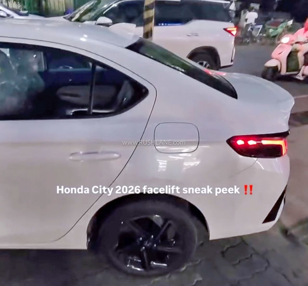 2026 Honda City facelift spied