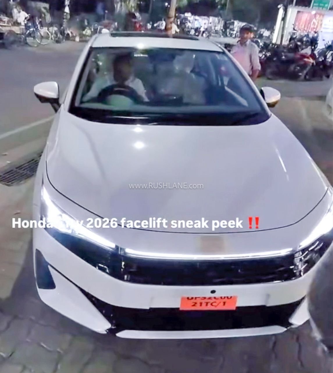 2026 Honda City facelift spied