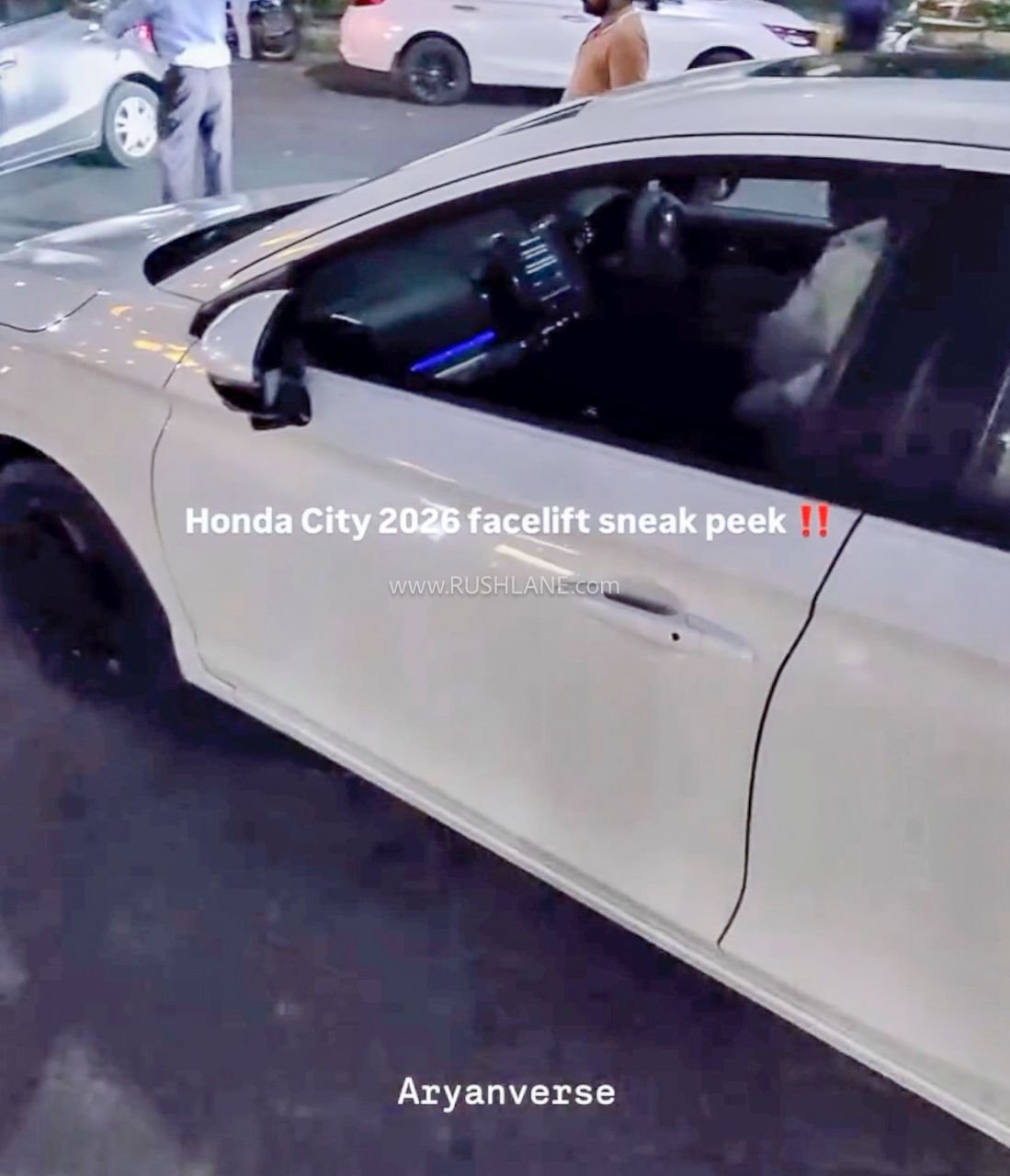 2026 Honda City facelift spied