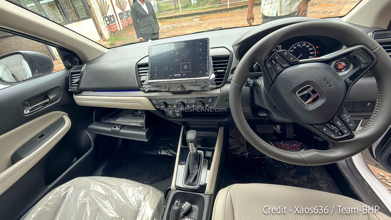 honda city facelift leaked