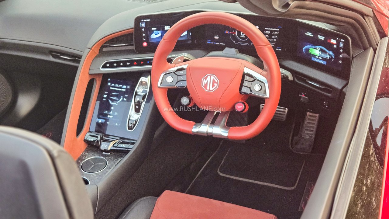 mg cyberster electric sportscar review