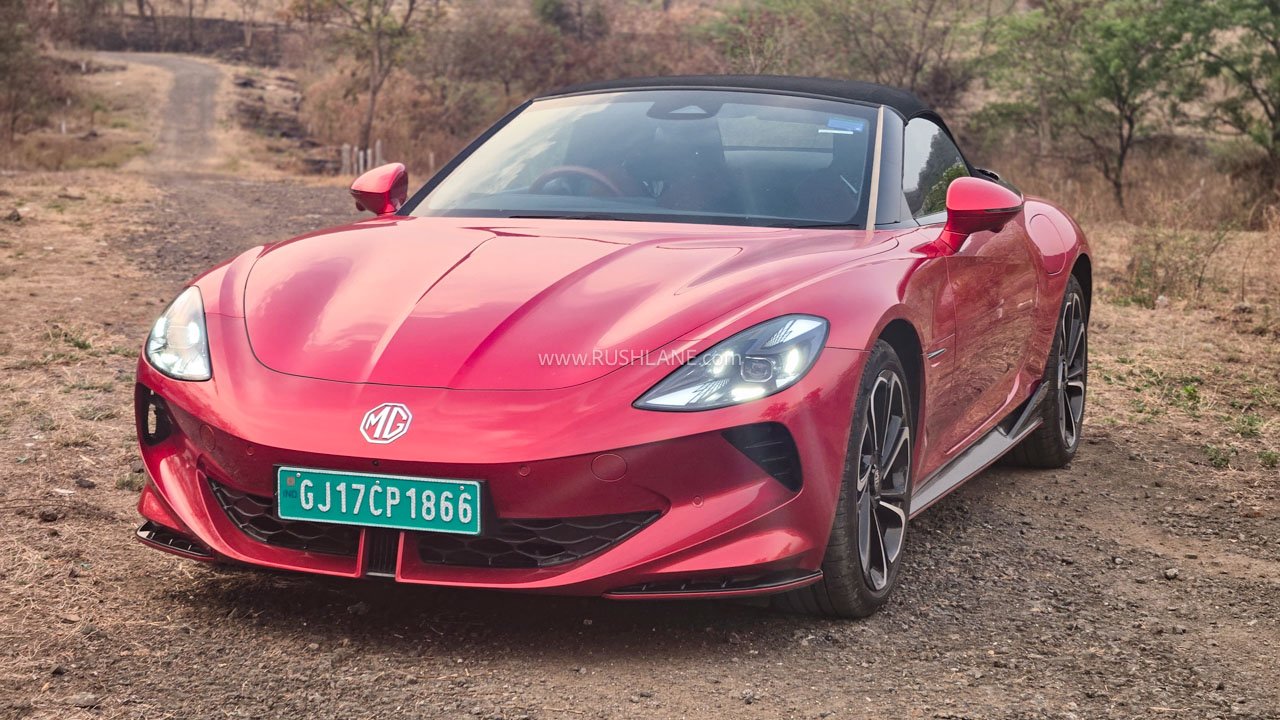 mg cyberster electric sportscar review