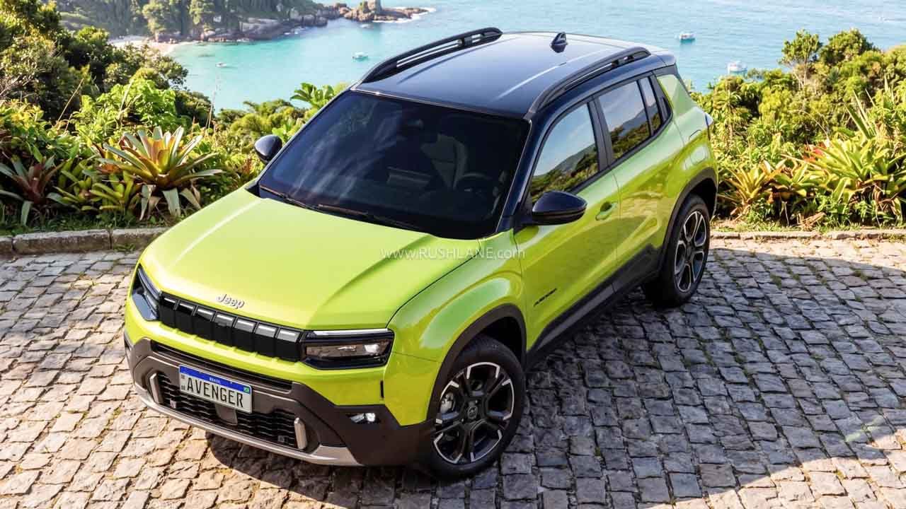 2026 jeep avenger facelift