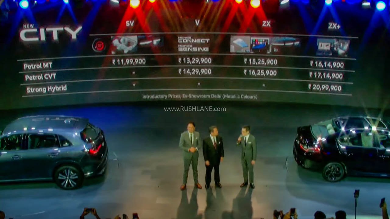 Honda City Facelift Launch