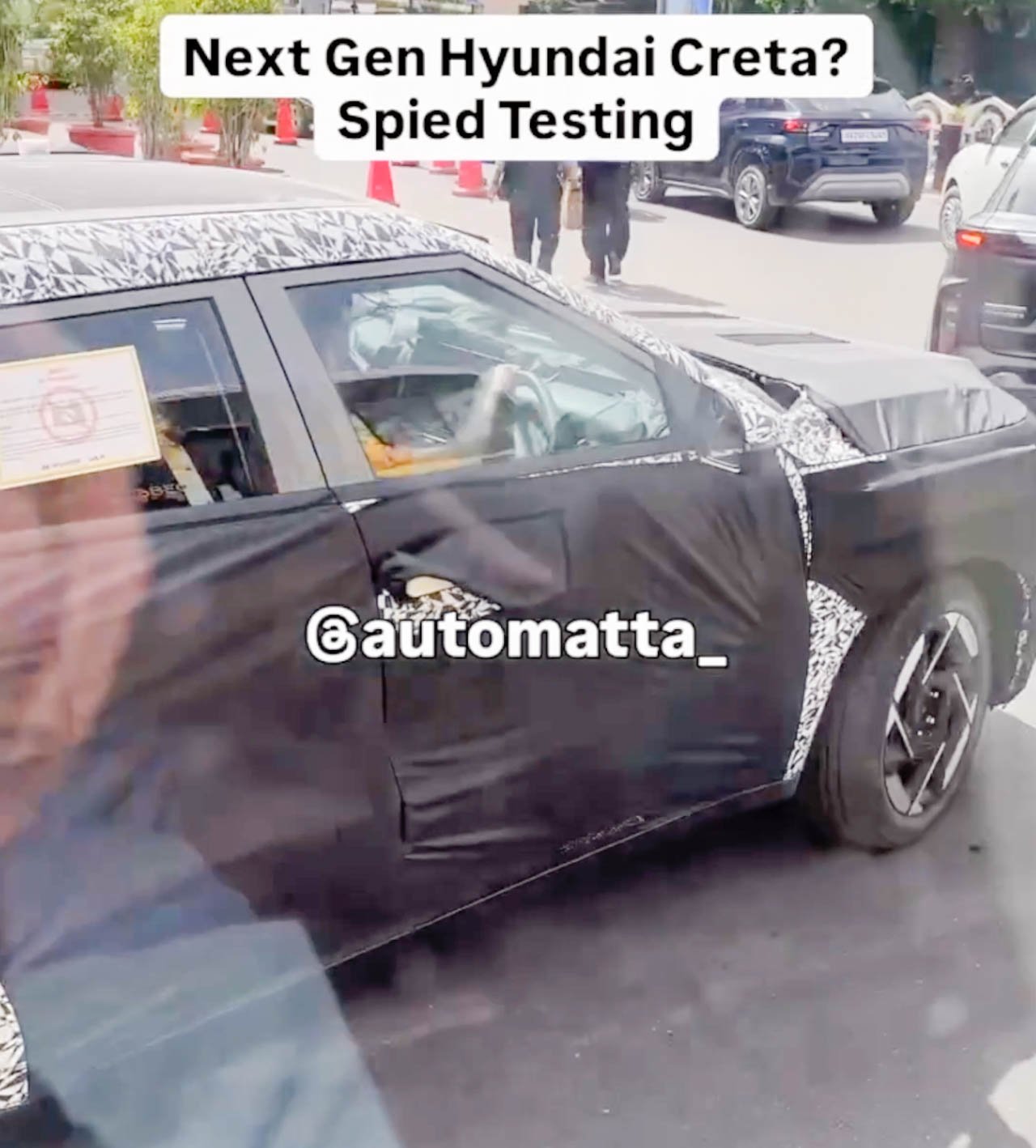 New Hyundai Creta with Plios screen in India