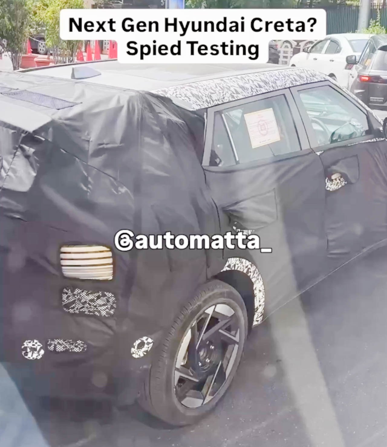 New Hyundai Creta with Plios screen in India
