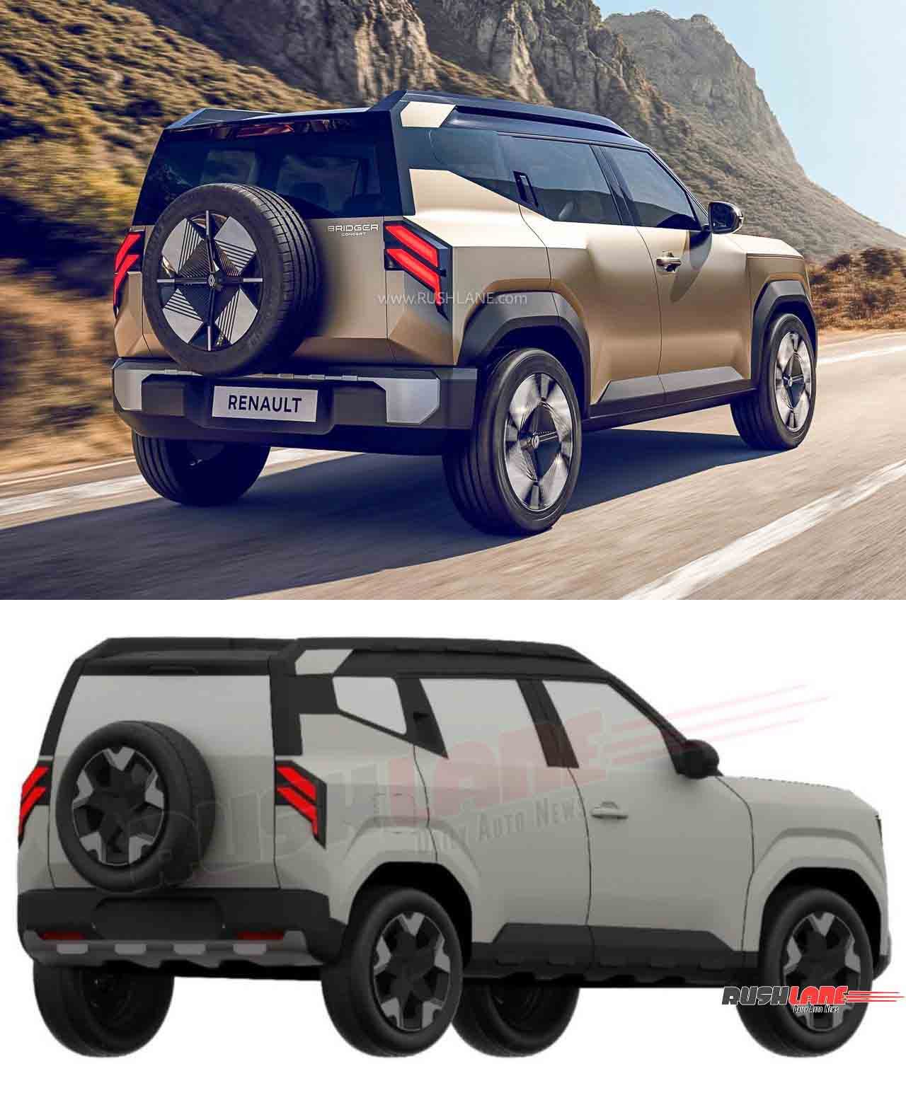 Renault Bridger SUV design patented