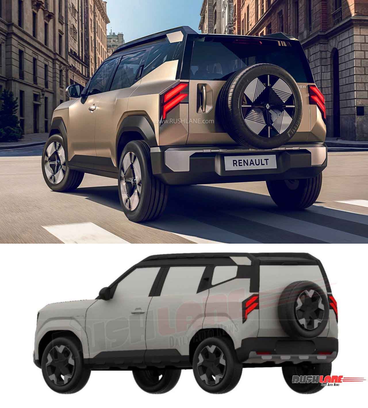 Renault Bridger SUV design patented