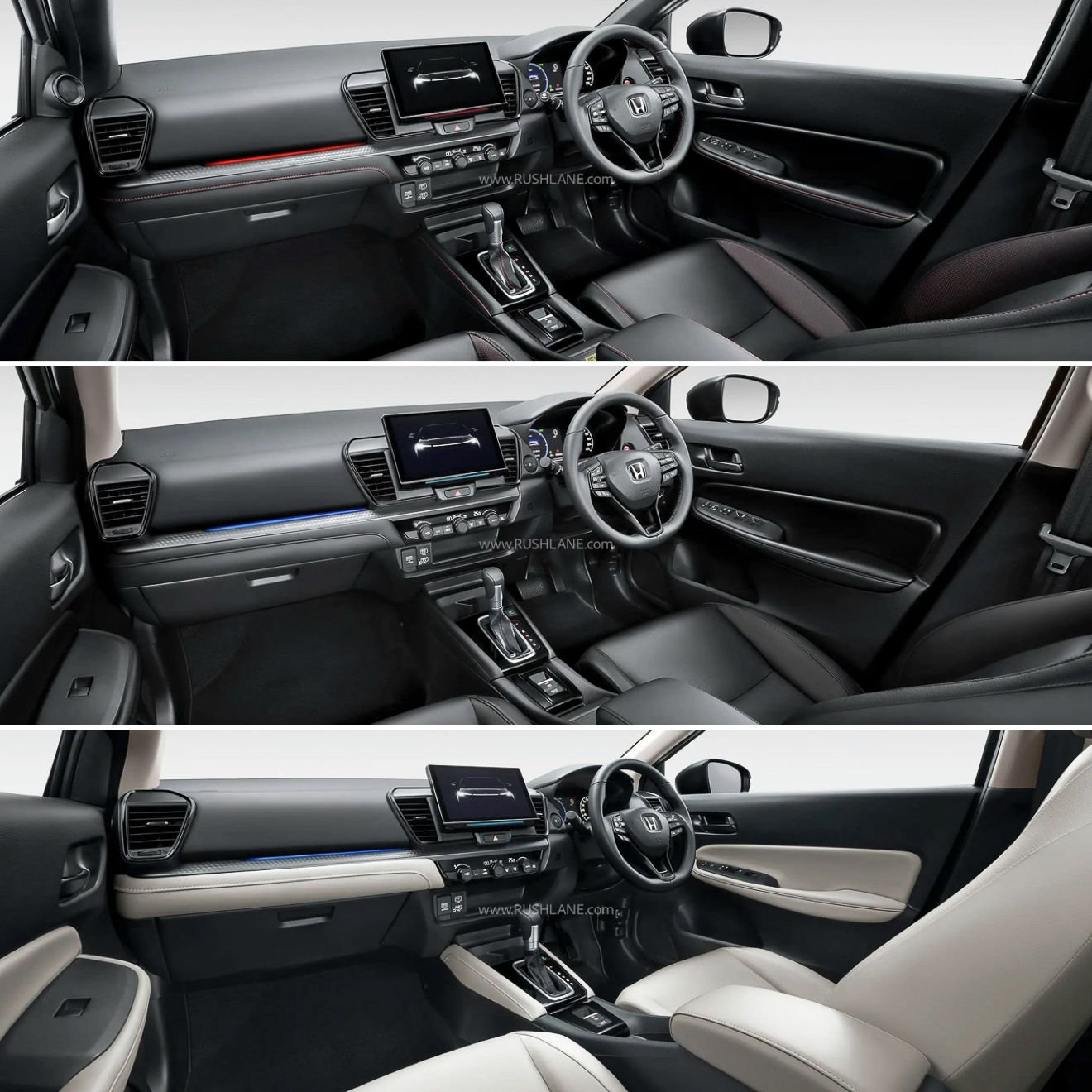 New Honda City RS Facelift Interior