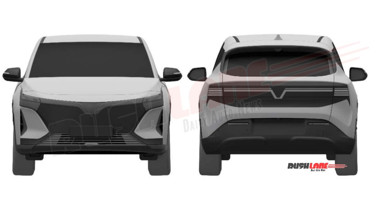 WinFast VF8 Patented in India