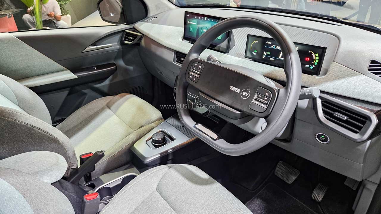 Tata Tiago EV Dashboard