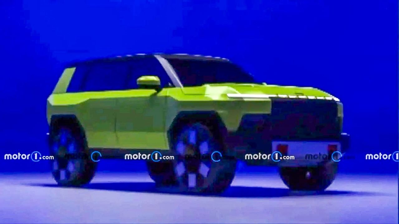 Teaser of new jeep SUV leaked
