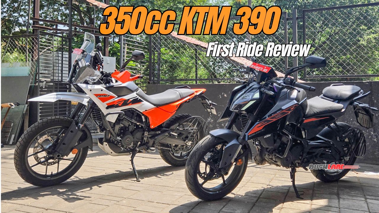 350cc KTM 390 Duke, 390 Adventure review