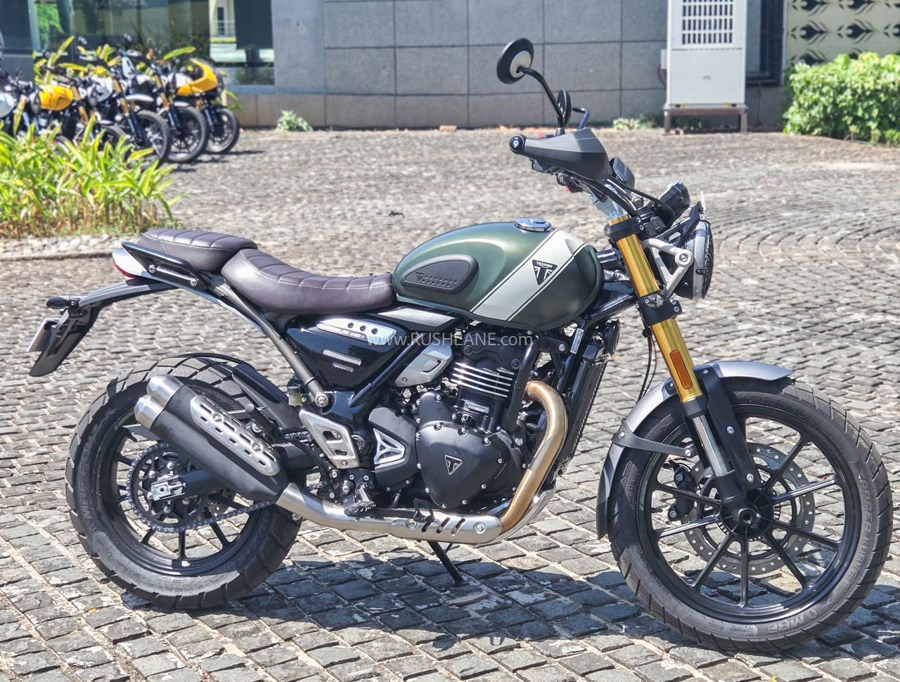 350cc Triumph Scrambler 400X