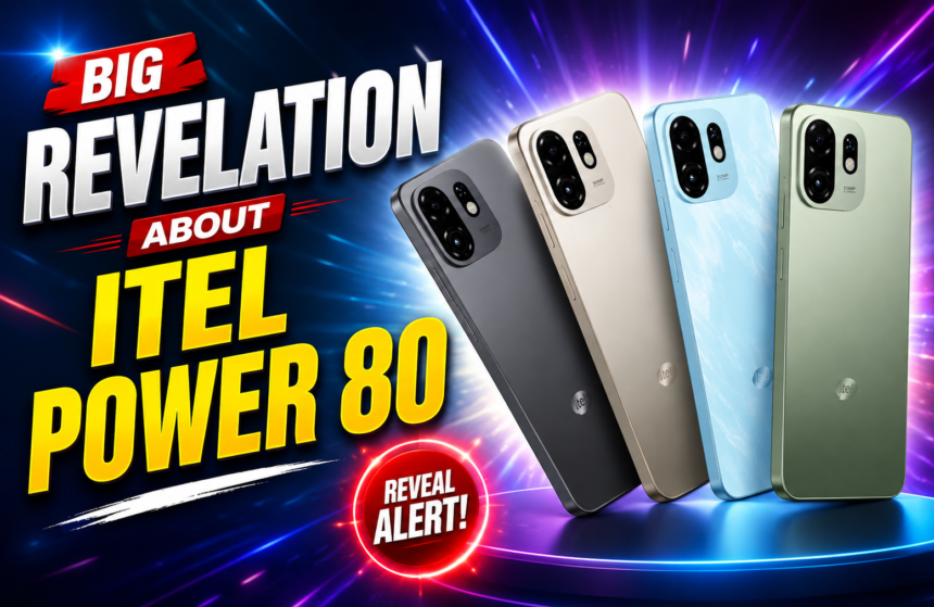 Big revelation about Itel Power 80