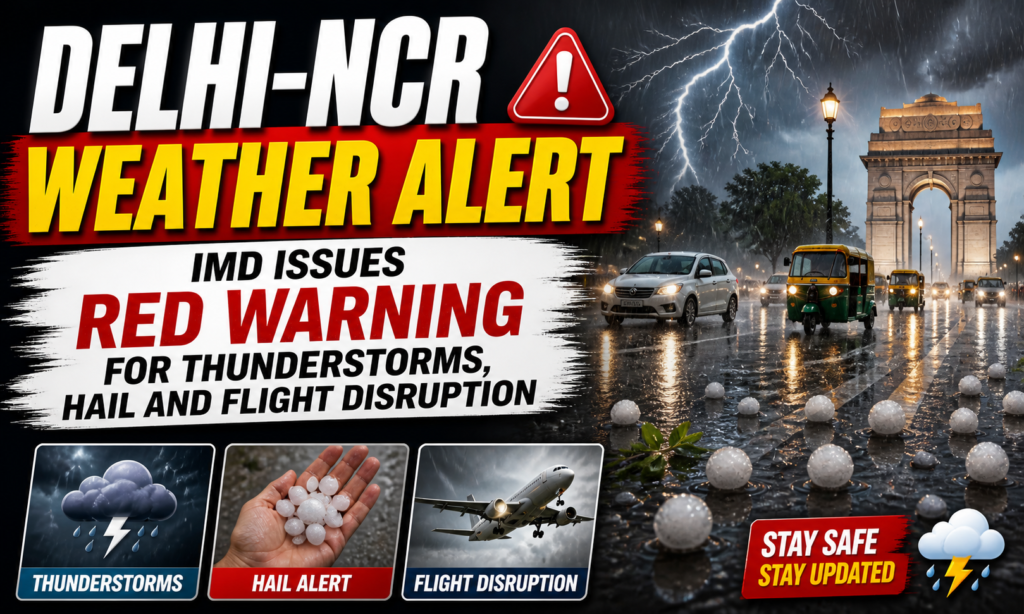 Delhi-NCR weather alert