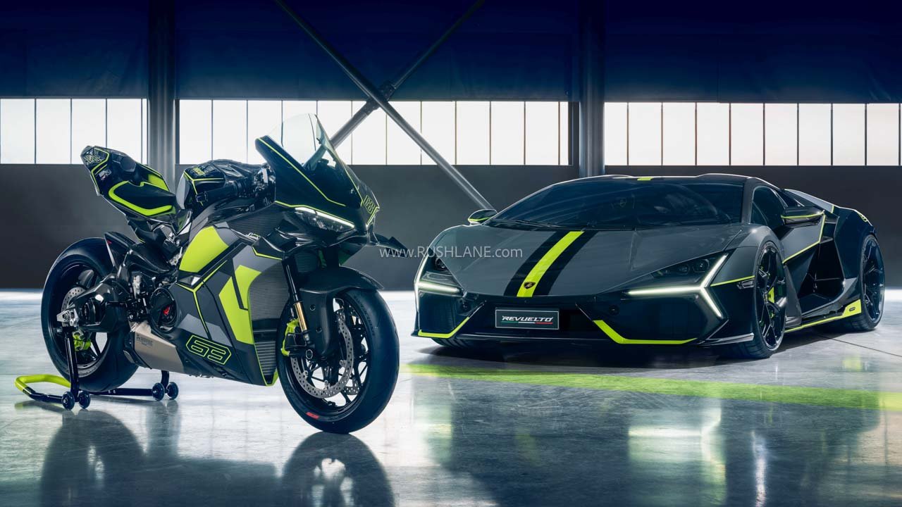 Ducati Panigale V4 Lamborghini Launch