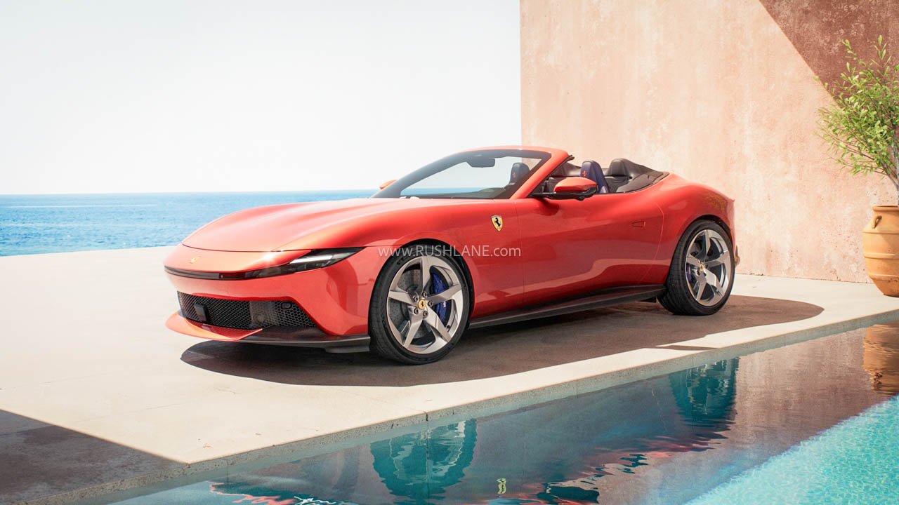 ferrari amalfi spider debut