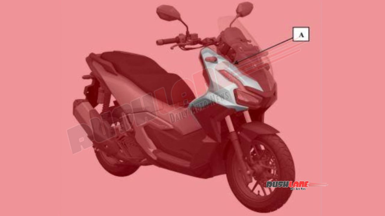 Honda ADV 160 patented in India