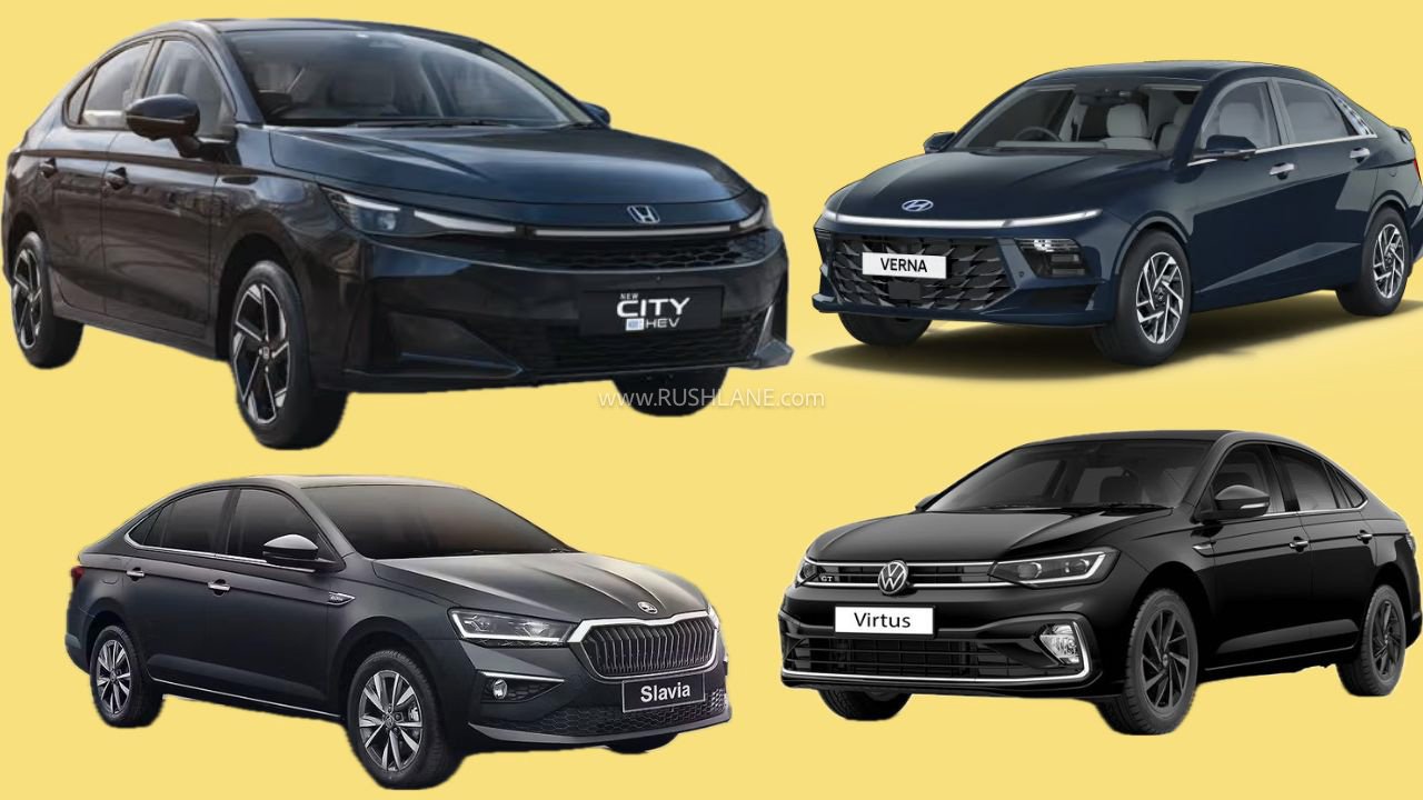 Honda City Facelift vs Rivals 
