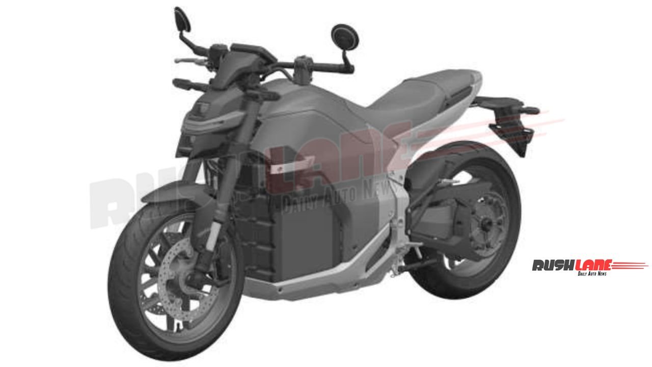 Honda WN7 electric motorcycle patented