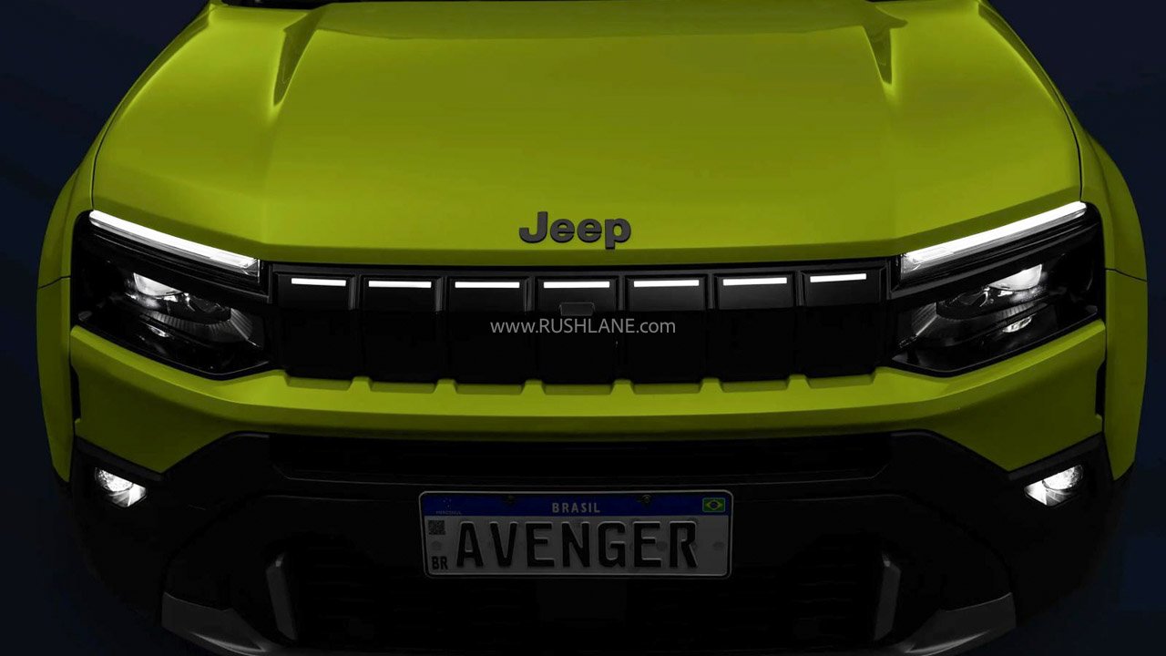 2026 jeep avenger facelift