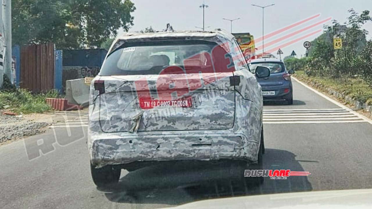 Mahindra XUV7XO spied