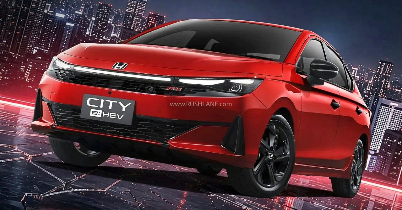 New Honda City RS facelift sedan