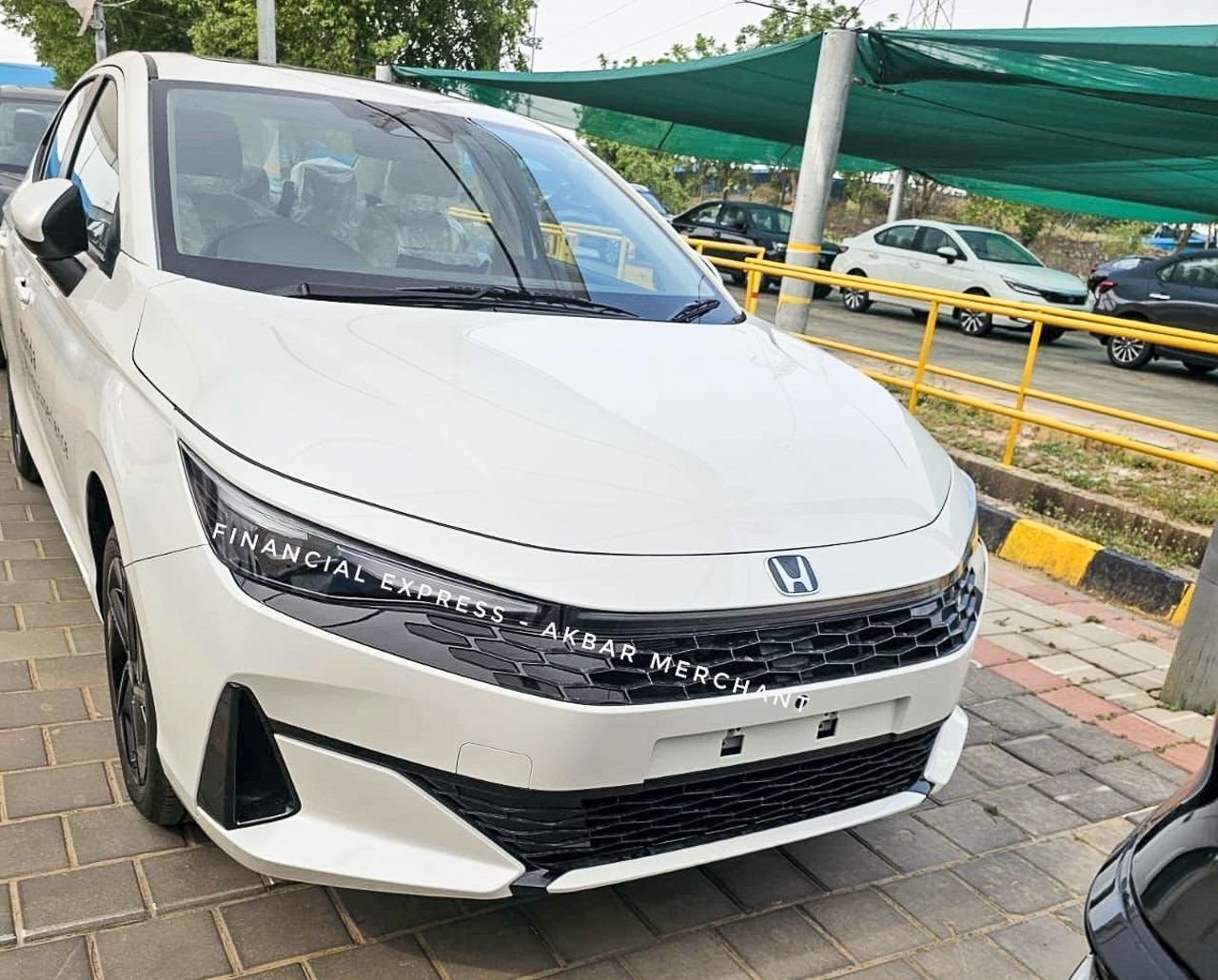 2026 Honda City facelift spied